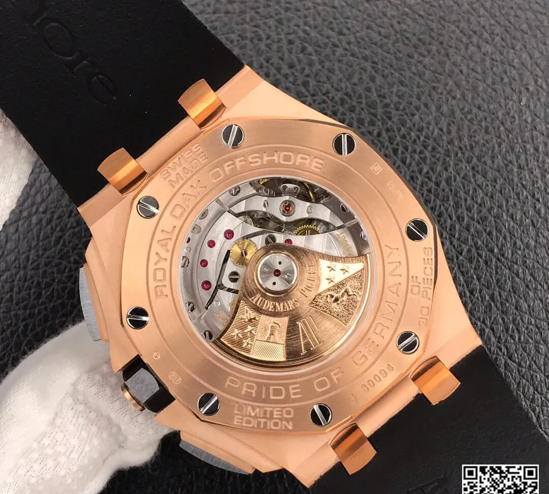 Audemars Piguet Royal Oak Offshore 26416RO.OO.A002CA.01 JF Factory 1:1 Best Edition Replica Watch V2 Black Rubber Strap